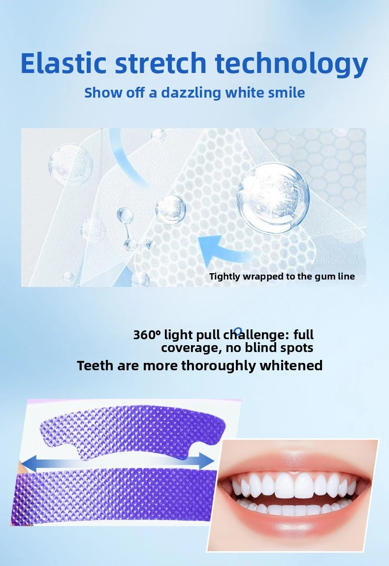 Purple Teeth Whitening Strips