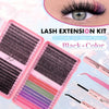 DIY Color False Eyelash Kit
