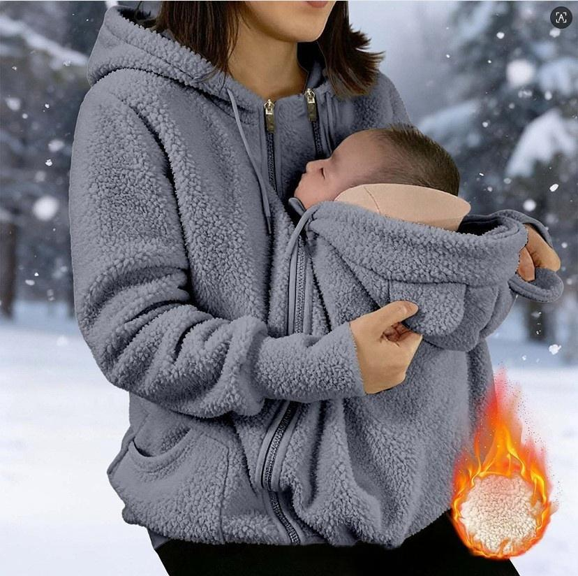 Women?s Fleece Zipper Sweatshirt