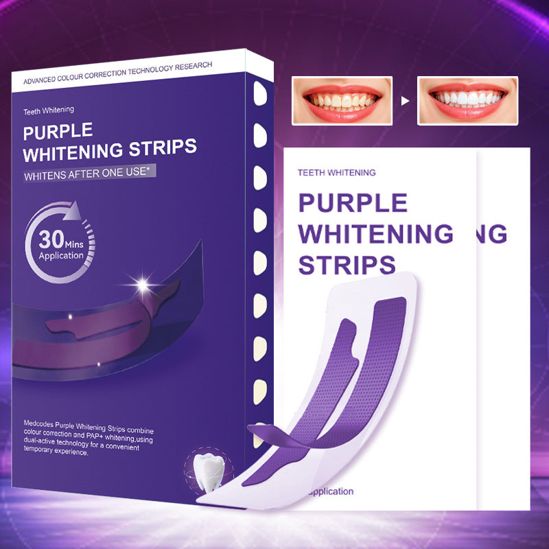 V34 Purple Dazzling White Teeth Whitening