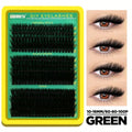 Single Cluster False Eyelashes 300 Clusters DIY Thick Lashes Set