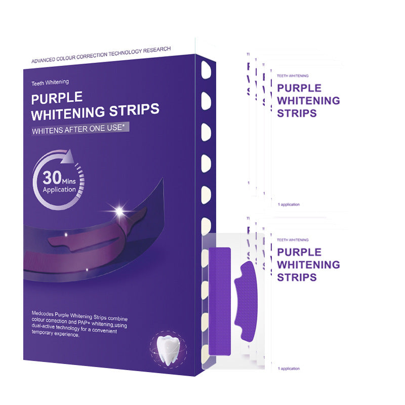 V34 Purple Dazzling White Teeth Whitening