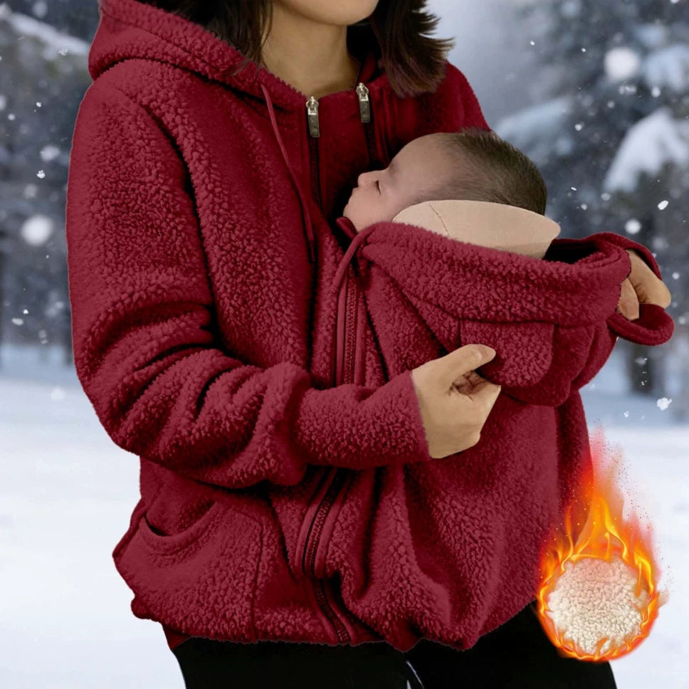 Women?s Fleece Zipper Sweatshirt